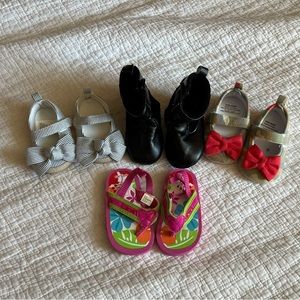 Crib shoes & sandal bundle